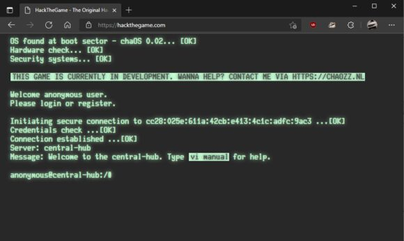 hackthegame's tweet photo. Making progress on the interface. added a few more commands of which ssh is the most exciting. https://t.co/9anX9SouFB