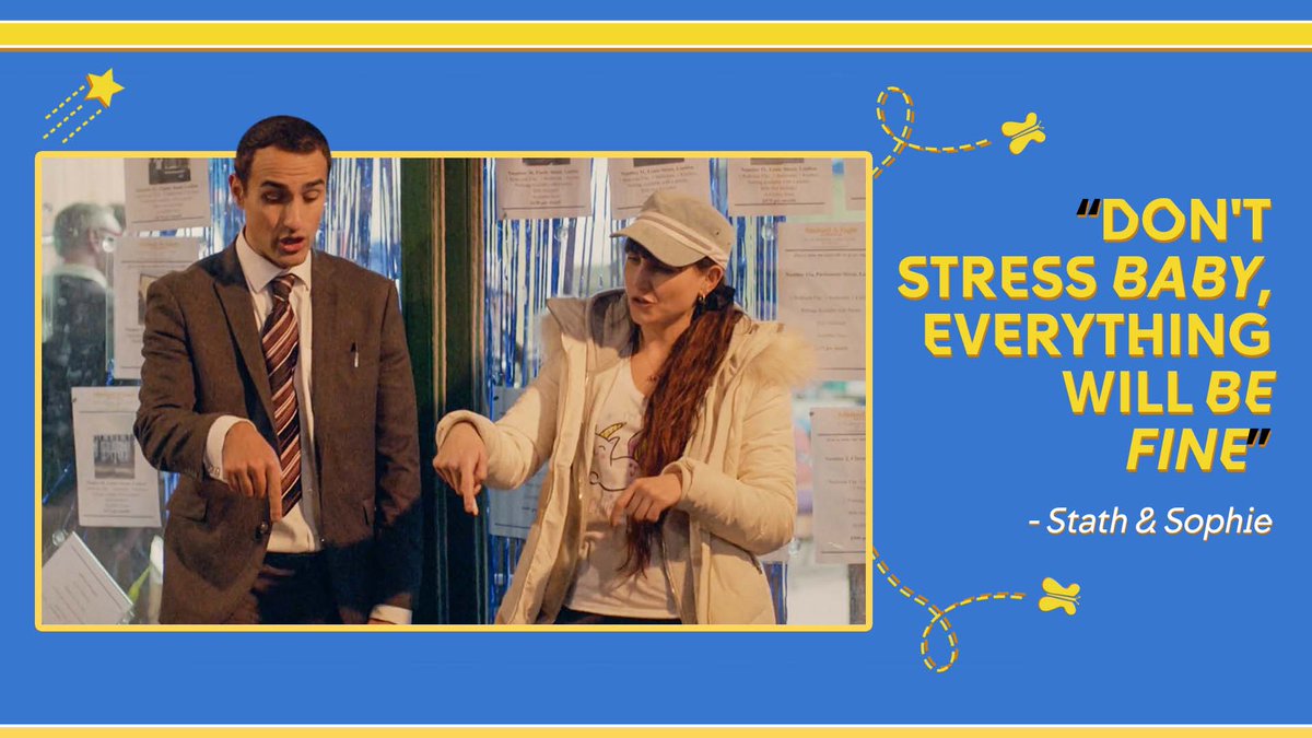 Channel4's tweet photo. Don't stress baby, everything will be fine, because there's a new series of Stath Lets Flats coming very soon. #StathLetsFlats #AltogetherDifferent https://t.co/h3sjPszF1T