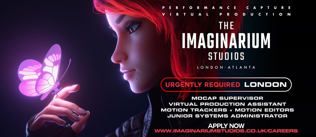 Imaginarium_UK's tweet photo. We’re Hiring!!! Currently looking for passionate and talented people to join us on our exciting journey ahead. To find out more and apply, check out our LinkedIn page or head over to the careers page on our website below..

https://t.co/g52e95hdV8 https://t.co/9Pl4gSkRlT
