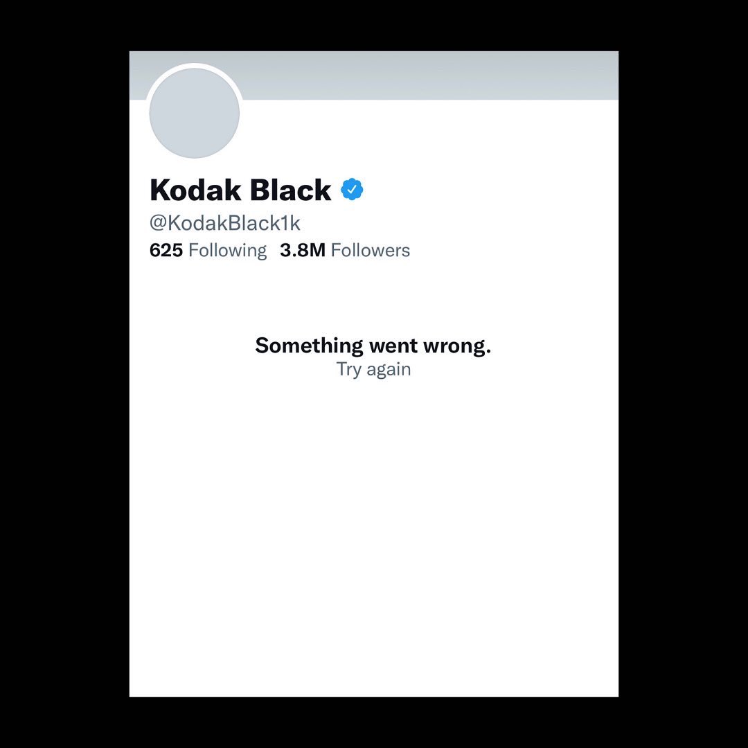 Kodak Black Deactivates His IG Account