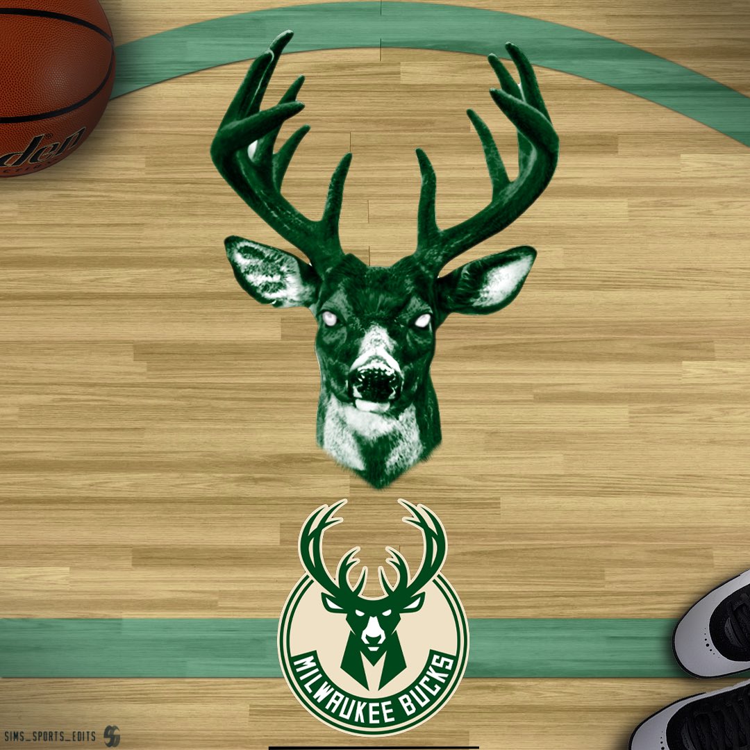 simssportsedits's tweet photo. Want some #NBA realistic logo variations? #bucks https://t.co/ySxr3HF46t