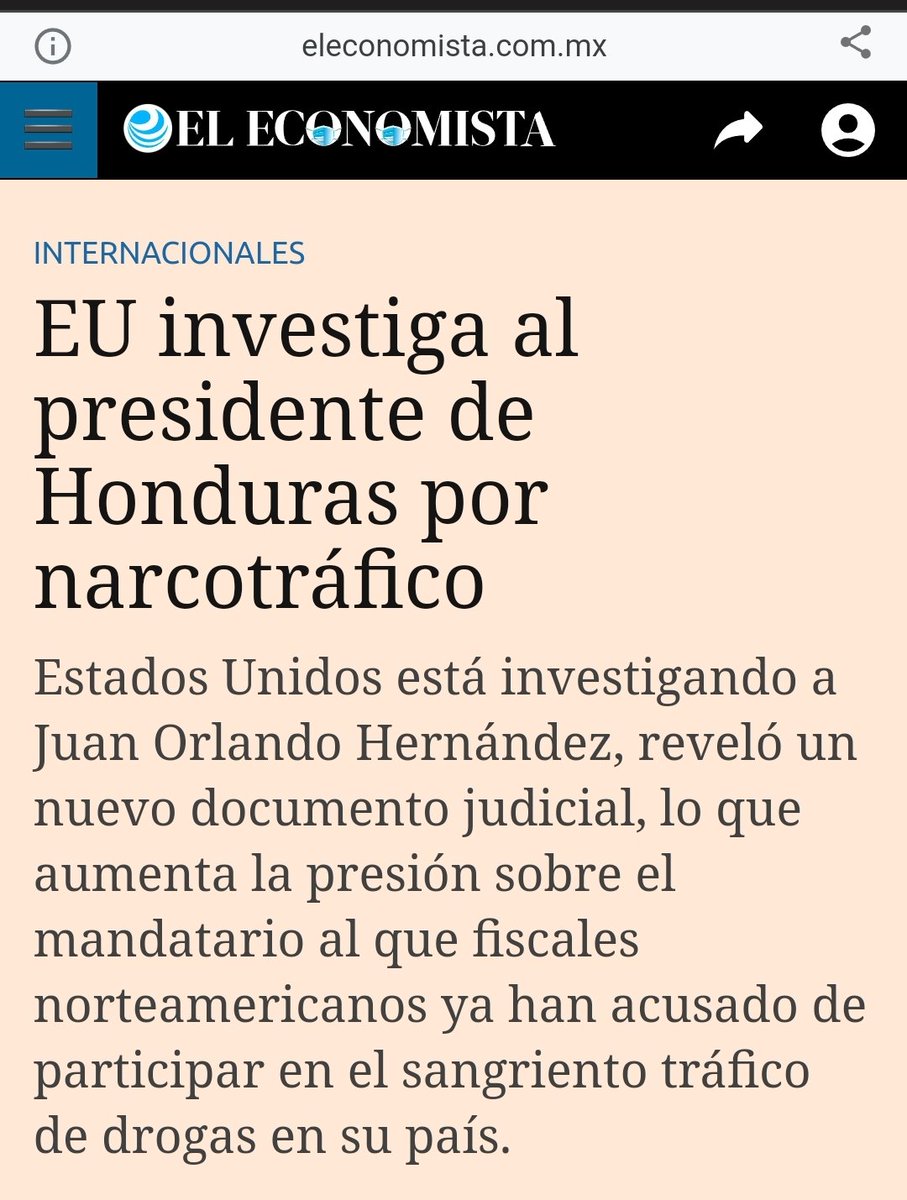 AntiBotsHN's tweet photo. ⚠️🚷En febrero de 2021, la corte del Distrito Sur, confirmó públicamente que investigan a Juan Orlando Hernández por vínculos directos al narcotráfico, pago de sobornos y mover rutas de droga hacia EE.UU.

Desde ese anuncio, JOH ha cambiado el #CodigoPenal
https://t.co/AccpiXyBEa https://t.co/AUStYxJuuc