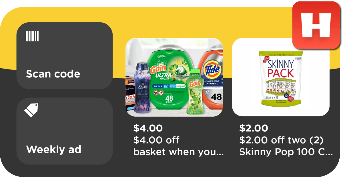 heb_digital's tweet photo. For in-store shoppers, coupons are a big part of the experience. Using the new widget feature on iOS, our Digital teams worked to make the coupon experience in the app even more robust and convenient. Read about it here: https://t.co/34nDF4c33R #HEBdigital https://t.co/Yu62qa2uJg