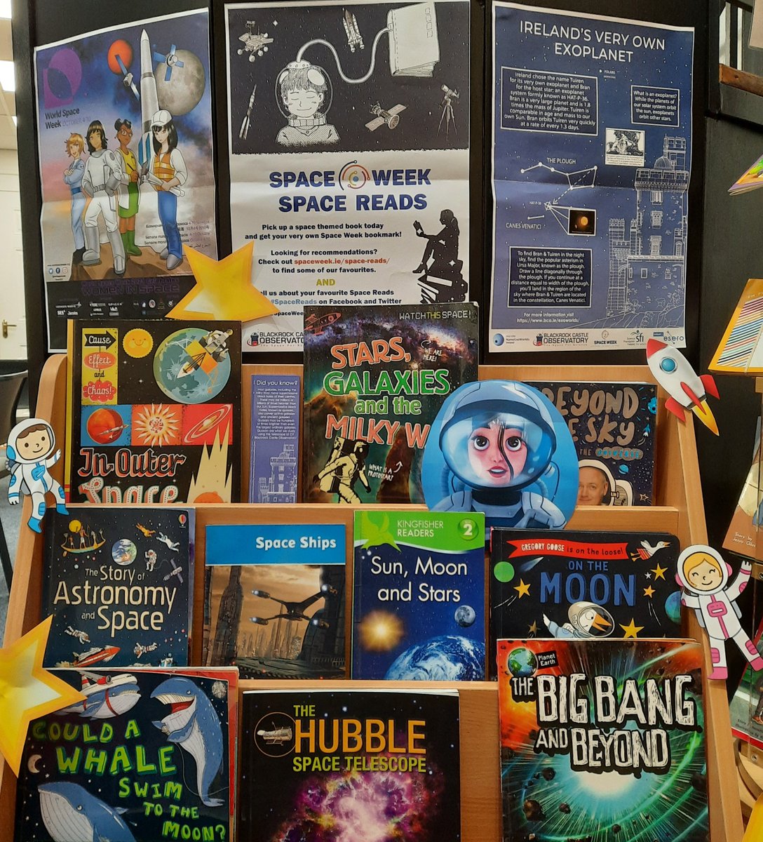 #Dunmanway library is celebrating #SpaceWeek this weekend! 🚀✨

Call in to see what’s on offer- full opening hours & contact details can be found at corkcoco.ie/en/library-ser… 📚

#STEM #STEAM #DunmanwayLibrary @dunmanwaycoc