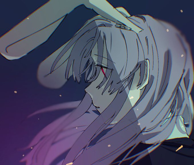 #深夜の真剣お絵描き60分一本勝負
鈴仙・優曇華院・イナバ 