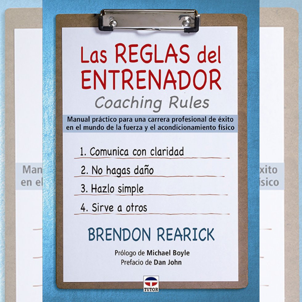 edicionestutor's tweet photo. ➡️Las reglas del #entrenador. #CoachingRules
➡️A través de 105 reglas,analiza y da pautas para salvar los👉6 mayores obstáculos con los que te encontrarás durante la búsqueda del éxito en la ☑️profesión de la fuerza y el☑️acondicionamiento físico #libro
📚https://t.co/hi8anuGaxA https://t.co/Pr2TBh44Fg
