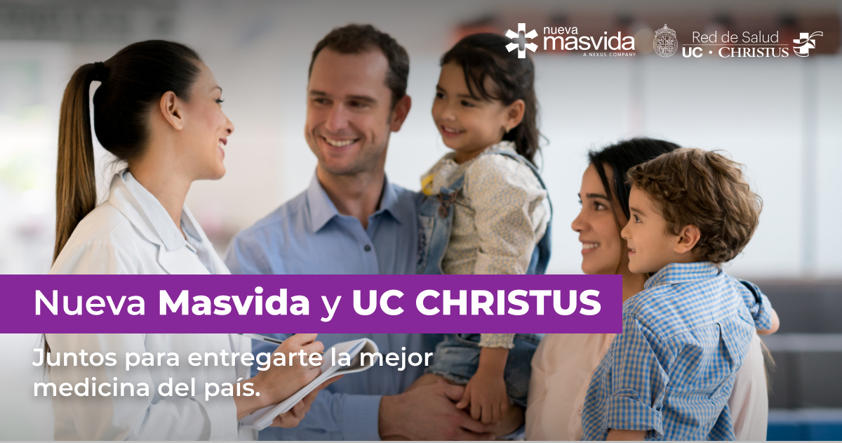ucchristus's tweet photo. #NuevaMasvida y #UCCHRISTUS unidos para brindarte salud de excelencia y calidad de atención con todo lo que la #MedicinaUC tiene para ti.
✅Utiliza los servicios a lo largo del país y accede a ellos por medio de bonificación electrónica. 
📲Revisa info👉 https://t.co/LEg6O7bKQK https://t.co/CUAuNpDjUj
