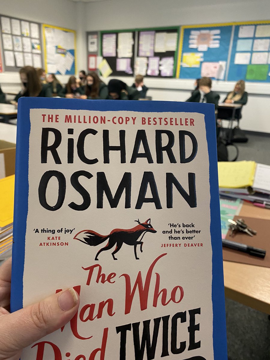cbeerclasswork's tweet image. A couple of photos of S4 #StopandRead2021 @StMungos_Eng also a huge thank you to everyone who took part @StMungosFalkirk I hope you all enjoyed it. Looking forward to see lots of photos. As you can see I stayed old school reading my hardback of @richardosman new book.