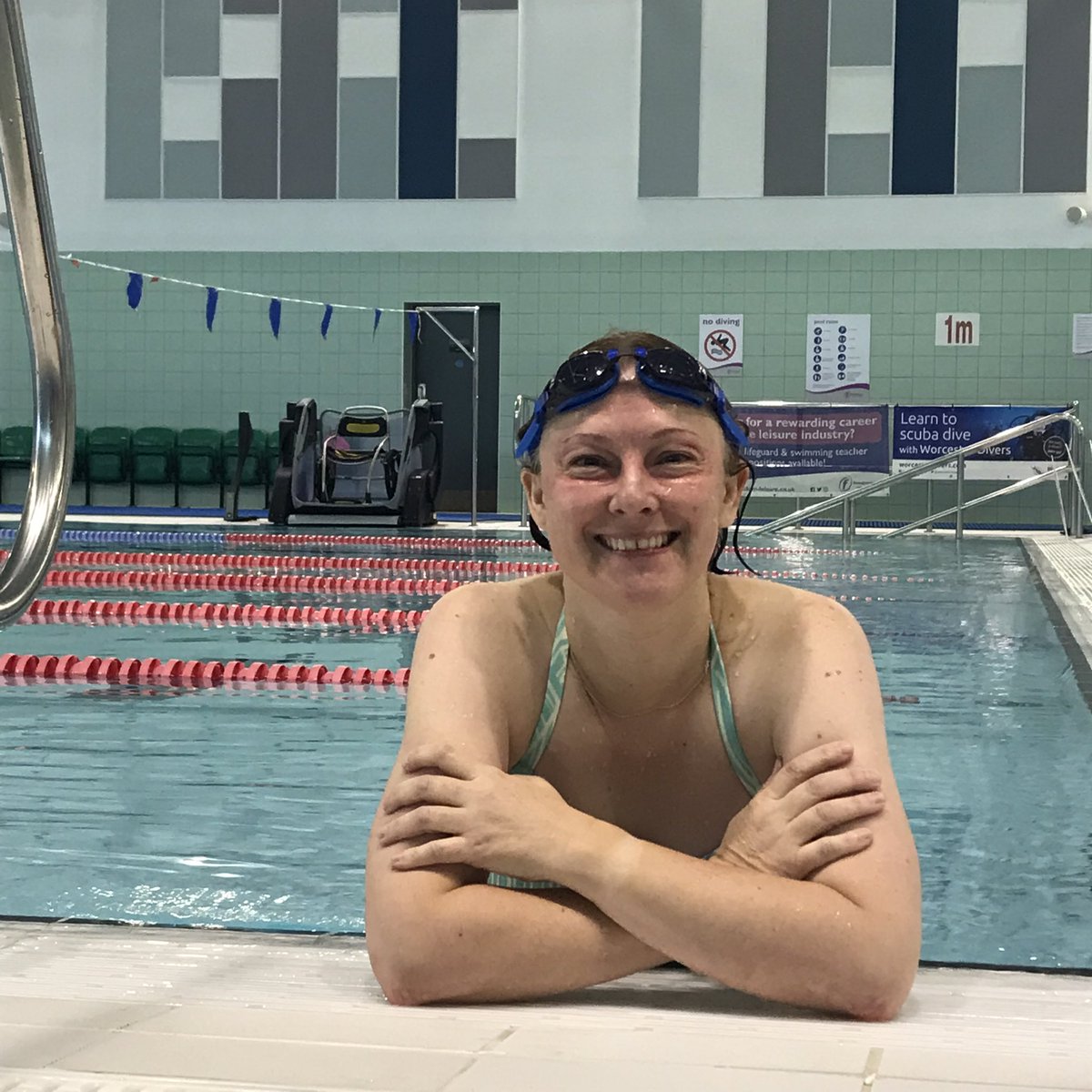 We did it! Fundraising swim 🏊🏻‍♀️ 🏊‍♂️ 416 lengths = almost 7 miles <a href="/BishopWorcester/">Bishop Worcester</a> <a href="/FrancesCBurton/">Frances Burton</a> <a href="/HJ_Colston/">H-J Colston</a> Thank you to our supporters and donors! cutt.ly/NEK5i7I please donate if you can <a href="/sharrond62/">Sharron Davies HoL MBE</a>