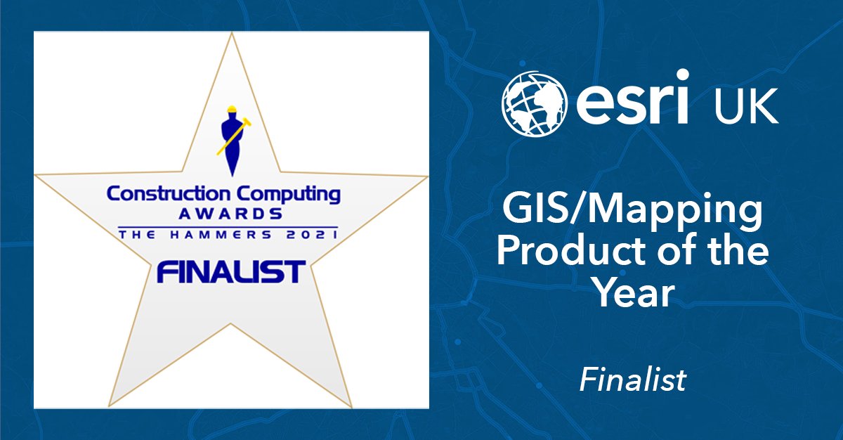 esriuk's tweet image. We are thrilled to have been shortlisted for GIS/Mapping Product of the Year for the Construction Computing Magazine Awards, alongside some of our fabulous client projects. Vote now to keep us in the running: ow.ly/LrXA50GnID3 

#GIS @CCMagAndAwards