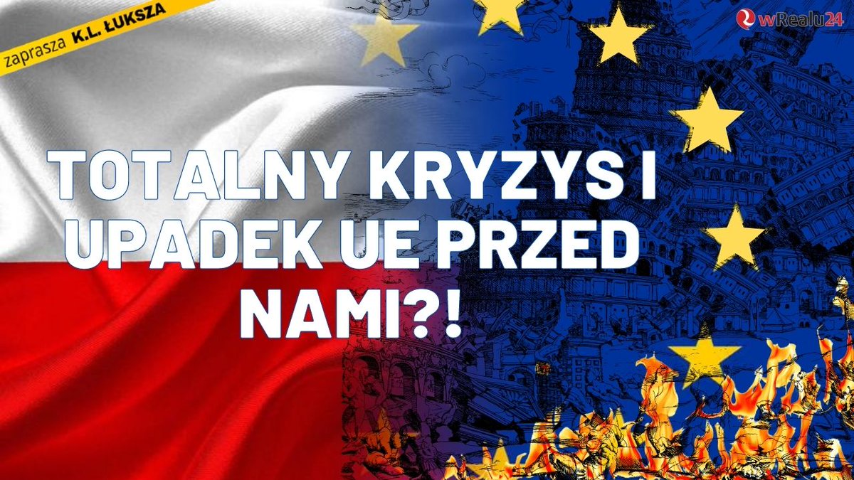 wrealu24_pl's tweet photo. #TOTALNY #KRYZYS i upadek #UE przed nami?! WIZJA WIELKIEJ Polski i Nowe #Średniowiecze! Marcin #Masny @krz_luksza
LINK DO PROGRAMU: https://t.co/R4IejNl428
🔔Prosimy o wsparcie budowy Nowej Niezależnej Platformy Video. Przekaż darowiznę: https://t.co/CXKQ20XL7I https://t.co/DzGQUHiyD4