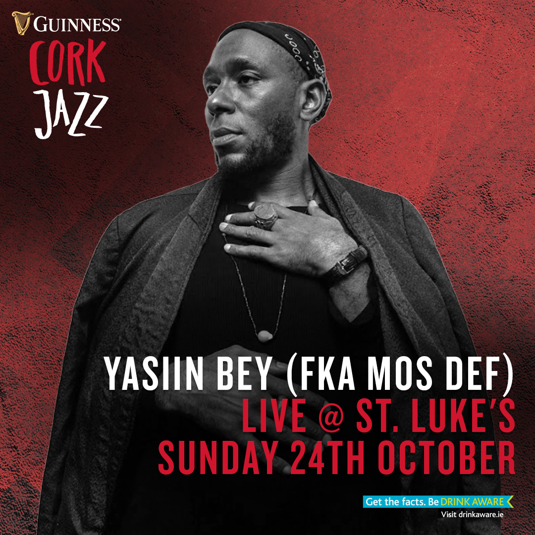 Live At St. Luke's (@liveatstlukes) on Twitter photo *ANNOUNCING* <a href="/corkjazzfest/">Guinness Cork Jazz</a>
Sunday 24th October
<a href="/hypnoticbrass/">Hypnotic Brass</a> Ensemble (Spiritual Jazz Set) - Matinee Show - Doors 13:30 - €30 + bf
Yasiin Bey fka <a href="/MosDefOfficial/">Yasiin Bey</a>
Doors 19:30 - €40 + bf
On sale now - liveatstlukes.com & uticket.ie
Belter of a line up! *ANNOUNCING* <a href="/corkjazzfest/">Guinness Cork Jazz</a>
Sunday 24th October
<a href="/hypnoticbrass/">Hypnotic Brass</a> Ensemble (Spiritual Jazz Set) - Matinee Show - Doors 13:30 - €30 + bf
Yasiin Bey fka <a href="/MosDefOfficial/">Yasiin Bey</a>
Doors 19:30 - €40 + bf
On sale now - liveatstlukes.com & uticket.ie
Belter of a line up!