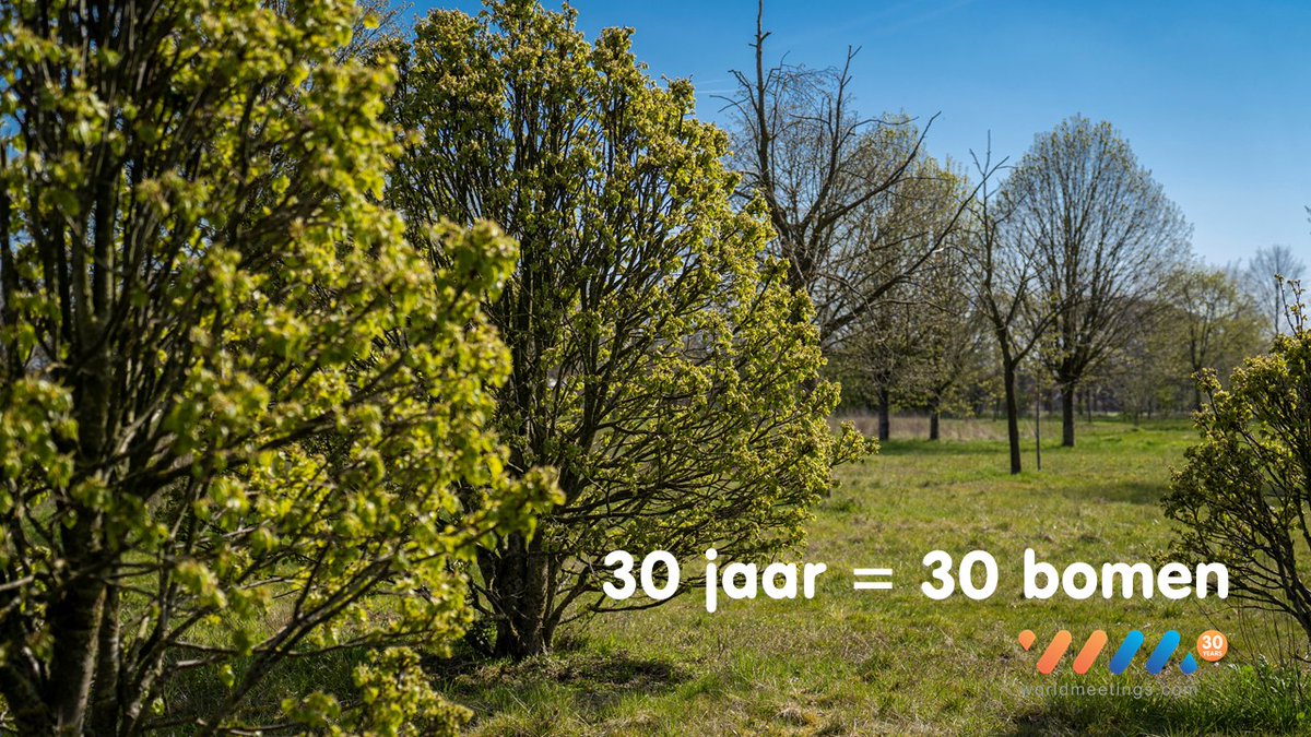 Vandaag is het de Dag van de Duurzaamheid.🌳Dit jaar bestaan we 30 jaar. Daarom planten we vandaag op #dagvandeduurzaamheid 30 bomen bij @TreesForAll.
Zo dragen we bij aan het verbeteren van bossen die door de mens zijn verwoest. Ook aan een beter klimaat en een gezonde toekomst.