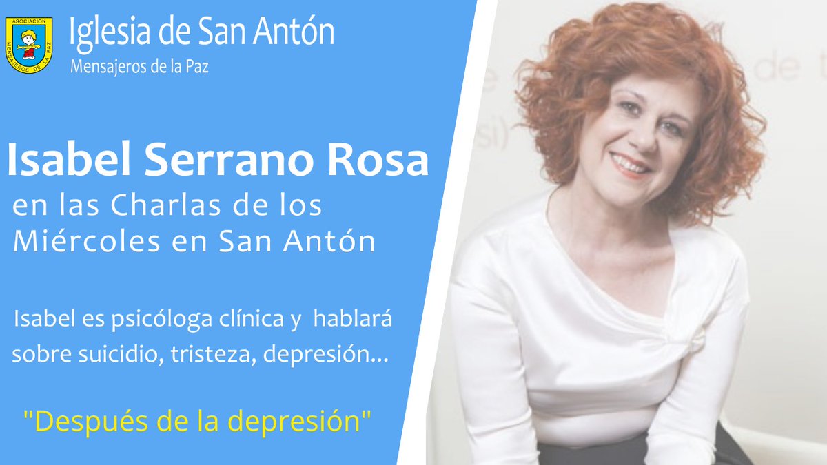 ISerranoRosa's tweet photo. Las Charlas de los Miércoles en San Antón con Isabel Serrano https://t.co/uKZ1esvIvj a través de @YouTube https://t.co/jx2JqG5XqY