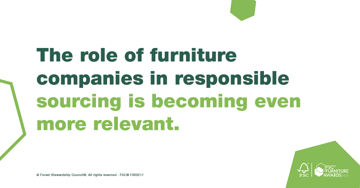 FSC_IC's tweet photo. A shift towards sustainability is driving the furniture sector and its companies to look for tools to implement and communicate sustainable solutions🌳 
Read more here: https://t.co/JLHrCequji
#sustainablefurniture #FSCFurnitureAwards https://t.co/RZxuayNESq