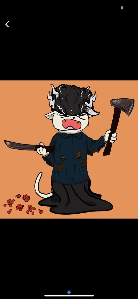Katiewhiskeyx's tweet photo. refreshed metadata and saw my lil dude got a #halloween costume! Love this project #BlazedCats #Octoberthings https://t.co/VhpY5jsJ7j