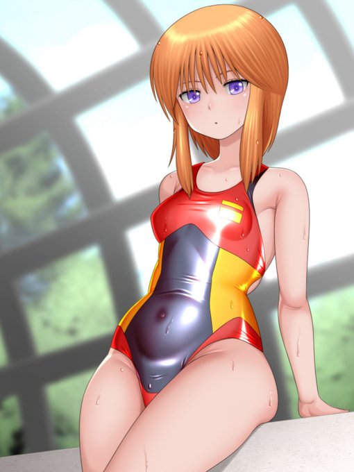 #秋だけどまだ全然暑いので水着絵再掲してもいい
10月なのになぁ 