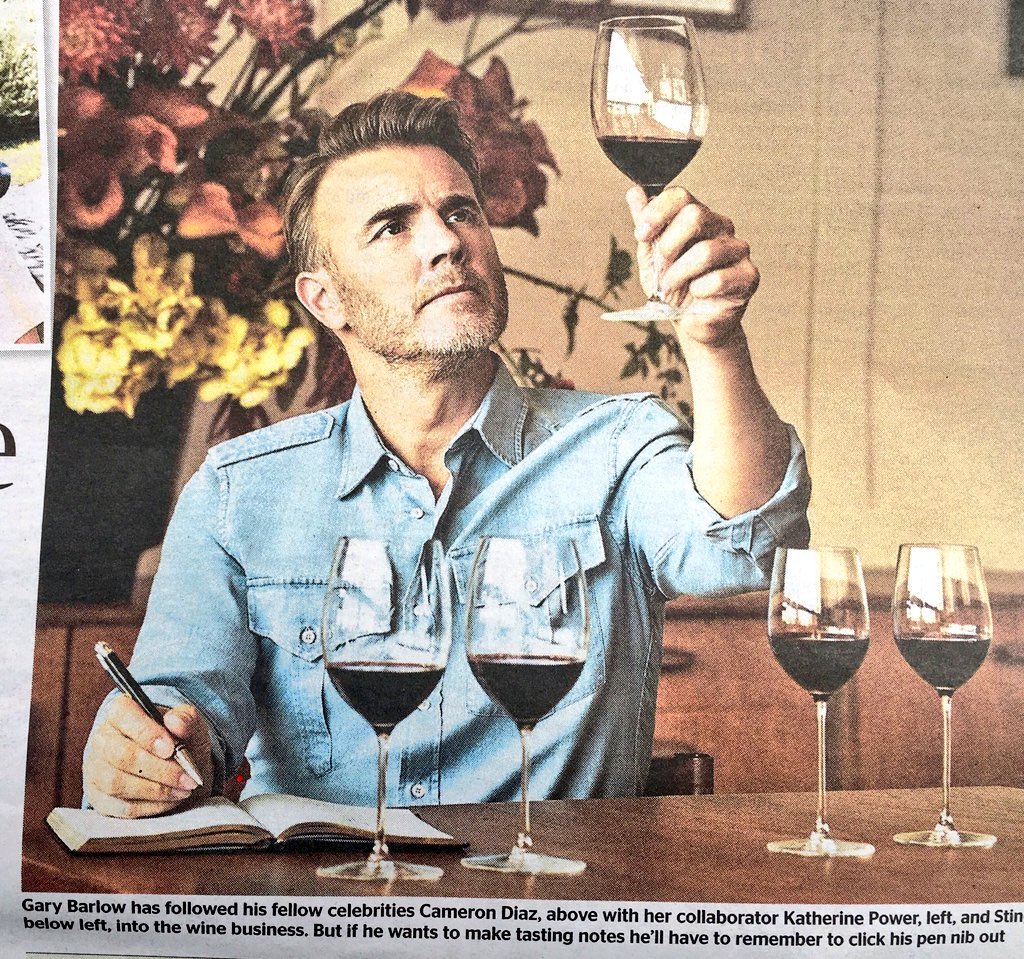 Caption of the day in the Times.