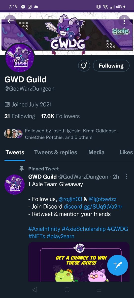 antonszx's tweet photo. @rogin03 @GodWarzDungeon LEZZZGOOOO @kram_MCMXCII https://t.co/LORJ7BThmc