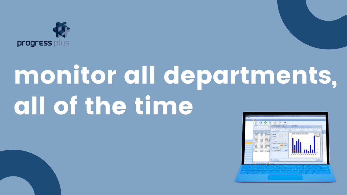 BerkeleyMyles's tweet image. Feel like your business needs a tool to bring everything together? ProgressPlus gives you full control and insight into your business across all departments.

Learn more about our software here: cstu.io/9059f6

#ProgressPlus #BusinessManagement #BusinessSoftware