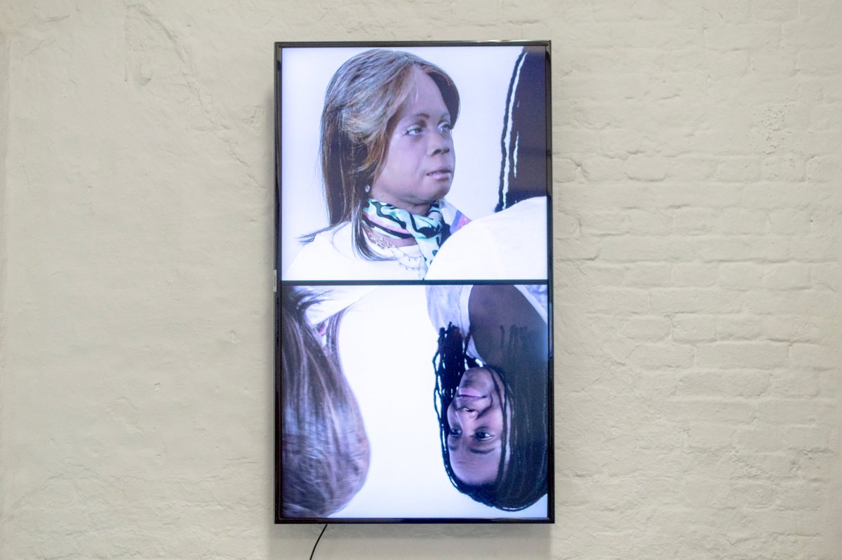 isthisitgallery's tweet photo. This is a fragment from Stephanie Dinkins' ongoing body of work Conversations with Bina48, currently included in Algorithmic Bias, a group show at [Senne] in Brussels.

More info here - https://t.co/UZSGV42sfy https://t.co/FIm4t4ZPfK