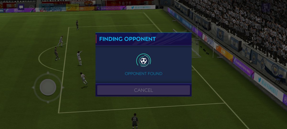 CaptainJeev's tweet photo. @EAFIFAMOBILE Wtf is this!! I started vsaatch in Midweek Madness. Then it happened, it shows like this on the entire match. I Lost that due to this bug or issue. What is this??? https://t.co/RtXboHVX6c
