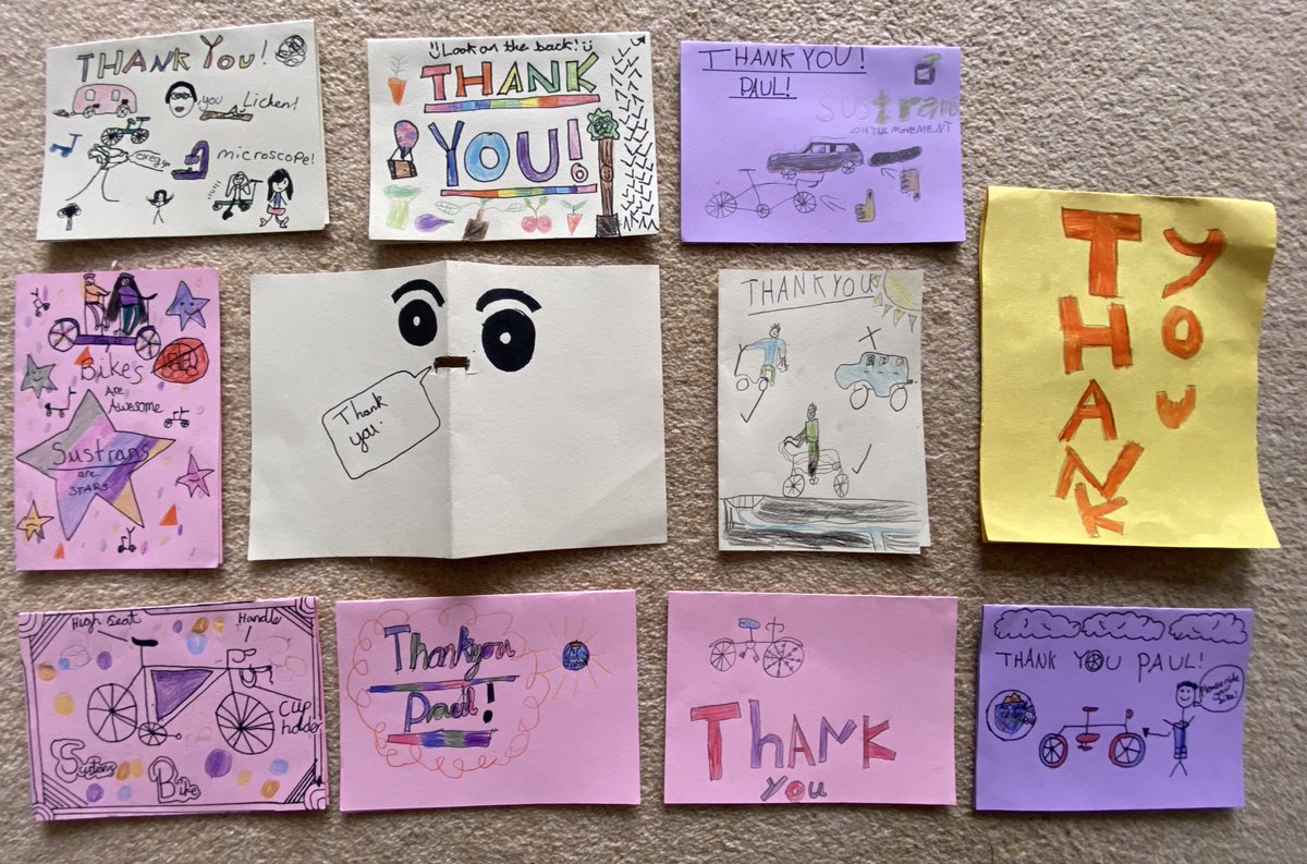 AirQualSussex's tweet photo. We had great fun visiting @ChidhamPrimary yesterday exploring air quality and lichen - thank you for the cards @SustransSouth https://t.co/XdhdtPZiqf