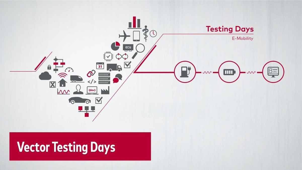 vectorgrp's tweet photo. Ingenious solutions related to the topic of testing software and electronic components in the area of #eMobility, #SmartCharging and #EVengineering: Join the Vector Testing Day 2, October 21, 2021! https://t.co/57ZRRMZMH3

#VectorTestingDays https://t.co/fhtvSpRAXj