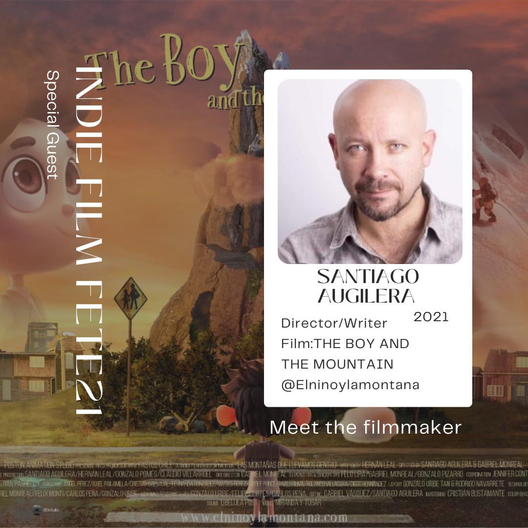 🎟 MEET THE FILMMAKERS 🎬

Santiago Aguilera Publicist and Audiovisual Communicator, Art Director with 25 years of experience in the graphic computing market applied to Postproduction of visual effects for Cinema and Advertising Cinema in Chile.

#IndieFilmFete21 <a href="/streathamspace/">Streatham Space Project</a>