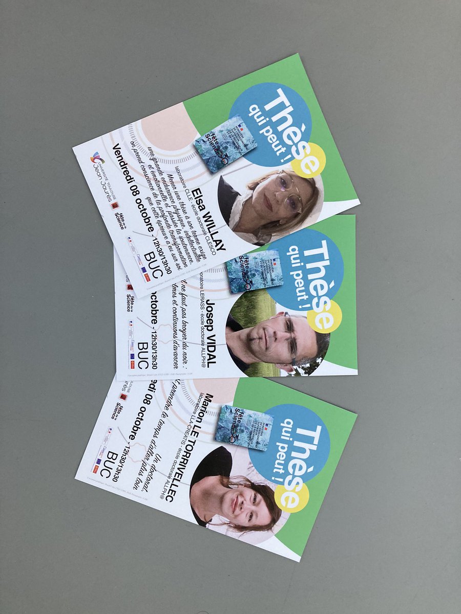 UTJeanJaures's tweet photo. Suite et fin des RDV Thèse qui peut #FDS2021 ce midi à la BUC @bibUT2J #campusMirail avec 
Josep Vidal, Marion Le Torrivellec #ALLPHA &amp; Elsa Willay #CLESCO pour une édition spéciale « Comment j’ai survécu à ma #these ». 🙏 Un grand merci à tous les doctorant.e.s #UT2J 💪 https://t.co/c4K7ZQsZso