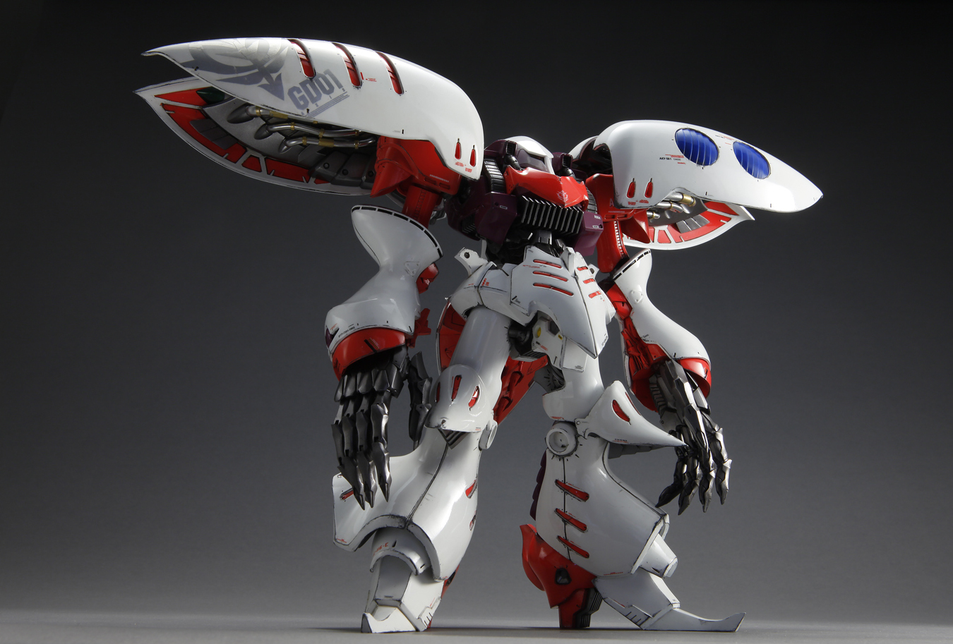 تويتر Naoki Titanomachia準備中 على تويتر キュベレイ ダムド アンベリールの元になった作例です 3枚目はその 作例を元に製作したdir En Grey Toshiyaさんとのコラボ作品 元キットと比べてみましょう T Co Dgs37zgj