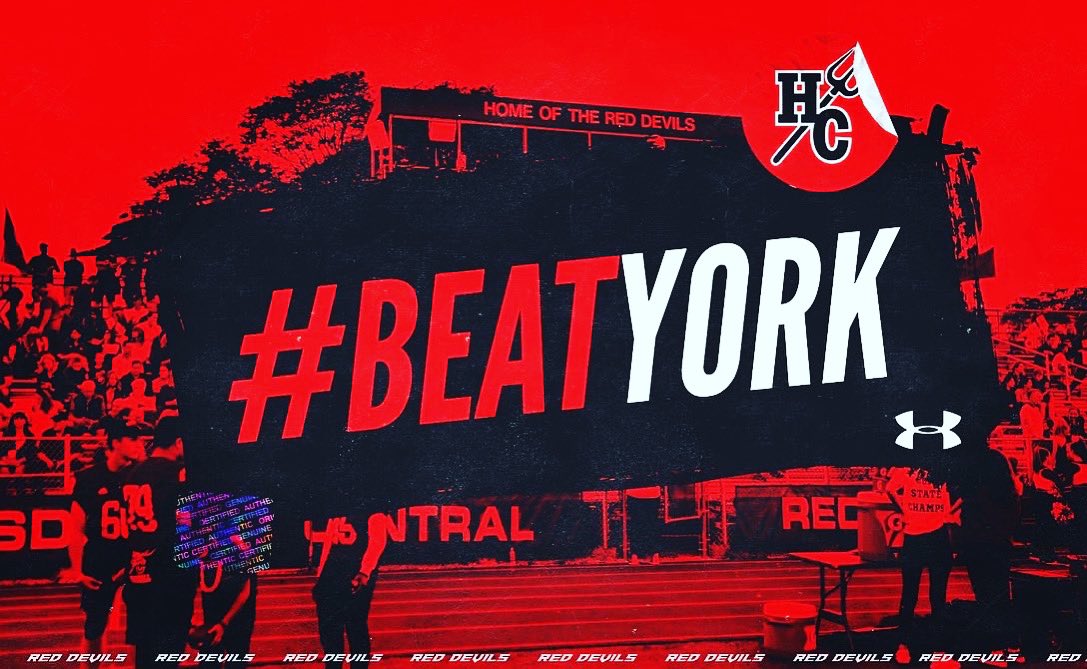 rymcq65's tweet photo. It’s Gameday! The West Suburban Silver Showdown, Red Devils vs Dukes is tonight at 7pm at York! These are the games you play for! #ALLIN #GRIT #OORAH #BurnTheBoat #HCvsYork #ItsaGreatDaytobeaRedDevil #BeatYork https://t.co/WQgCQ9hrPk