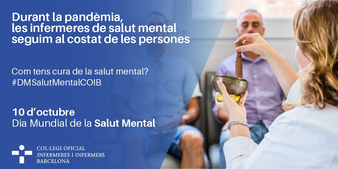 🫂 Com tens cura de la teva #salutmental? 
Explica'ns què fas o dona'ns un consell de salut per ajudar a mantenir una bona salut mental amb l'etiqueta 👉#DMSalutMentalCOIB