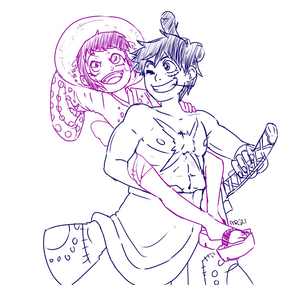 Hey guys!
 Donate $15 to either me or @Mbermatic and we'll BOTH sketch your OC!
 $18 if you want it Halloween themed!
🌟https://t.co/0h18Vh5vl9
🌟https://t.co/wkCpzTwj20 