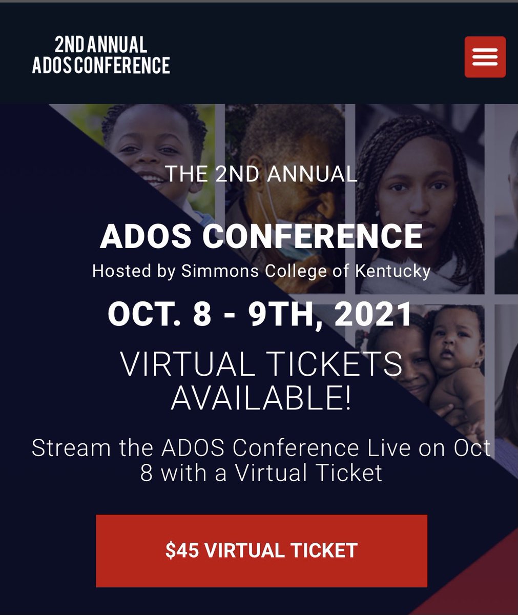SCKY_1879's tweet photo. Day 1! We are so grateful to host the 2nd Annual ADOS Conference! It’s not too late to grab a virtual ticket. Check out the Day 1 schedule!
https://t.co/XCFtp4zL7N
#HBCUPride #HBCUsMatter #ADOS #ADOSConference21 https://t.co/s3lz0LMZCt
