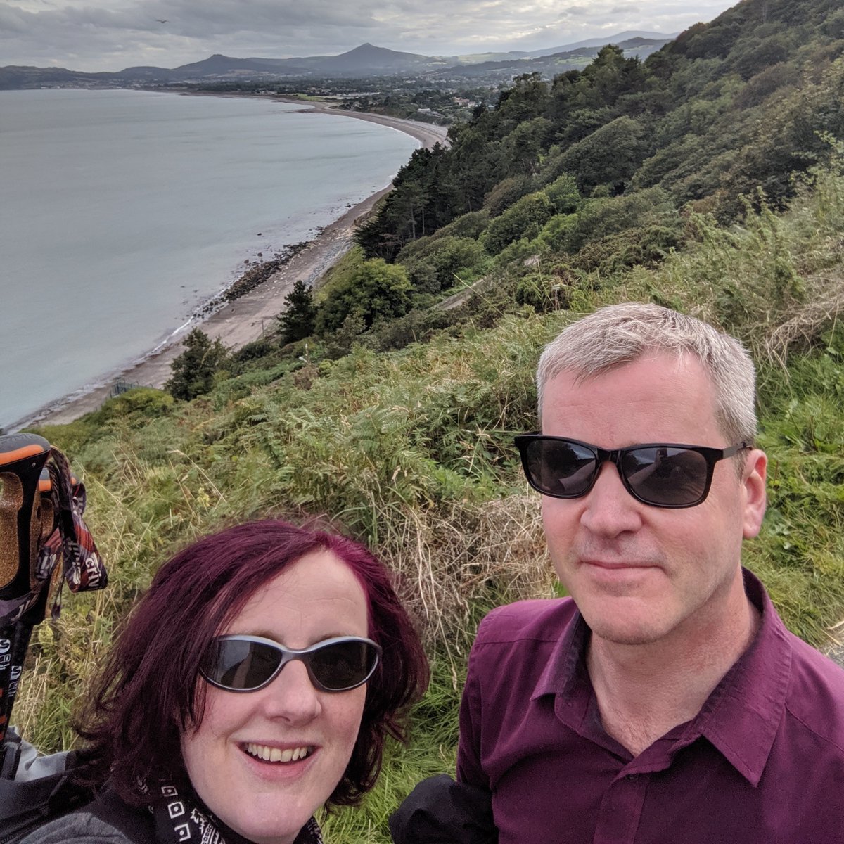 drop a picture of you that looks like an album cover. 

Folk duo's experimental foray into electronica.