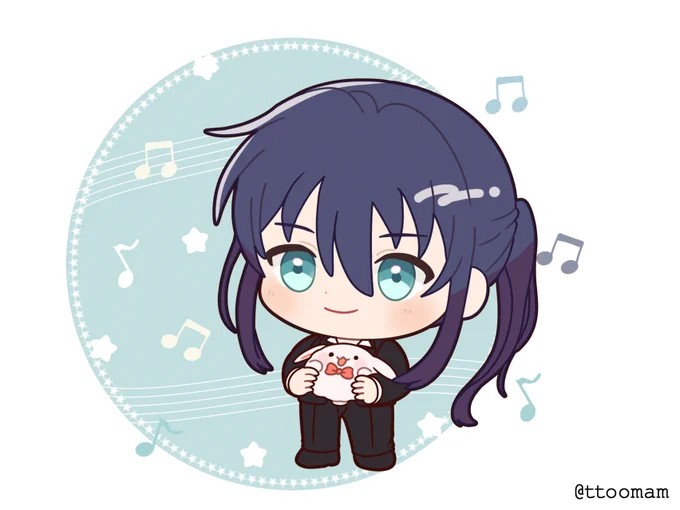 SD練習リクエストその4、アイナナの大神万理さんです!リクエスト有難うございました～☺!!※ファンアートです 