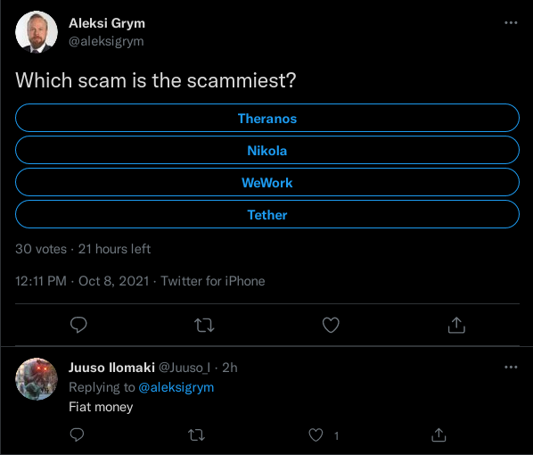 Juuso_I's tweet photo. Central bankster feels the heat.
#MyFirstBlock https://t.co/W0jyz32mfQ