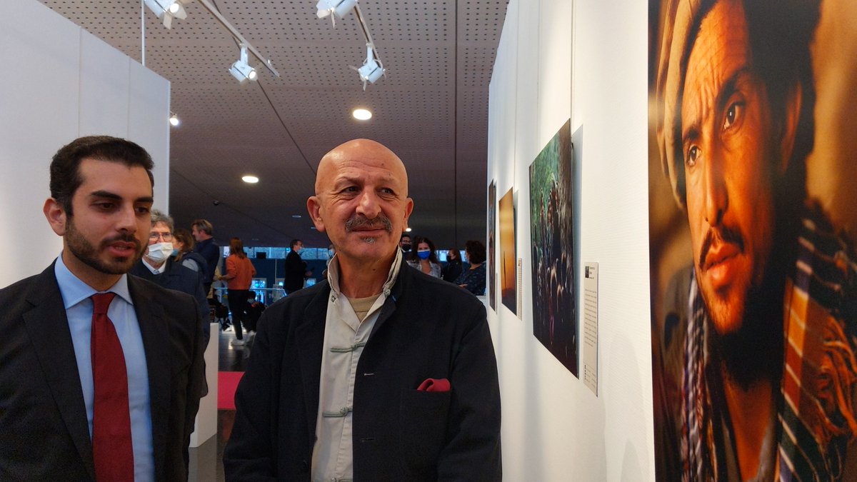 REZAphotography's tweet photo. On Wednesday, I was opening my exhibition in @VilleCourbevoie on Afghan people and their rebelious souls.The most important part of the evening was the presence of @alinazary  the head of Foreign relations for the @nrfafg. The future of humanity depends on Afghan resistance. https://t.co/TIsIKZTtVW