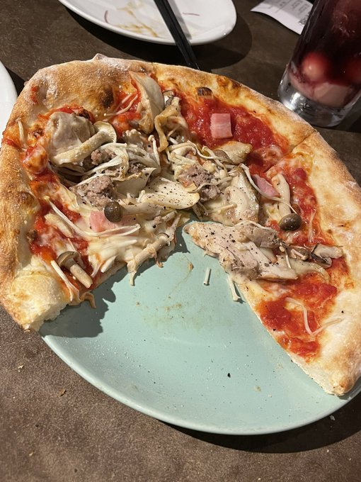 荒んだ心に pizza 