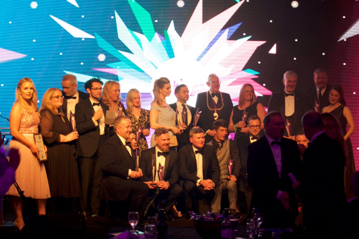 Glasgow_Chamber's tweet photo. What a night 🤩

It was a delight to be able to celebrate, in person, the best of our city's business at the @GlasgowBusAward last night! 

Well done to all our nominees and huge congratulations to our superstar winners! 🏆

See you all next year! #GBA21 https://t.co/Exi1cx5omn