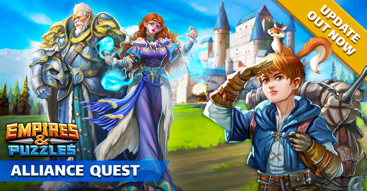 New update Version 42 out now! 🆕 Prepare yourself for the all-new Alliance Quest & updated Tavern of Legends Events in October! ⚔️ 👉 Check out the full release notes here: forum.smallgiantgames.com/t/version-42-r…