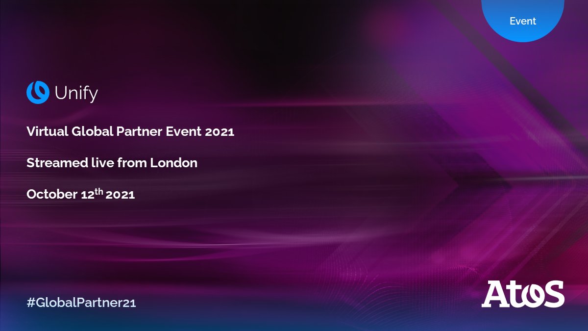 Our dynamic two-hour Virtual Global Partner Event will be streamed live from London on October 12th.

 Our best speakers will present new opportunities that can help you advance your business, jointly with us.
