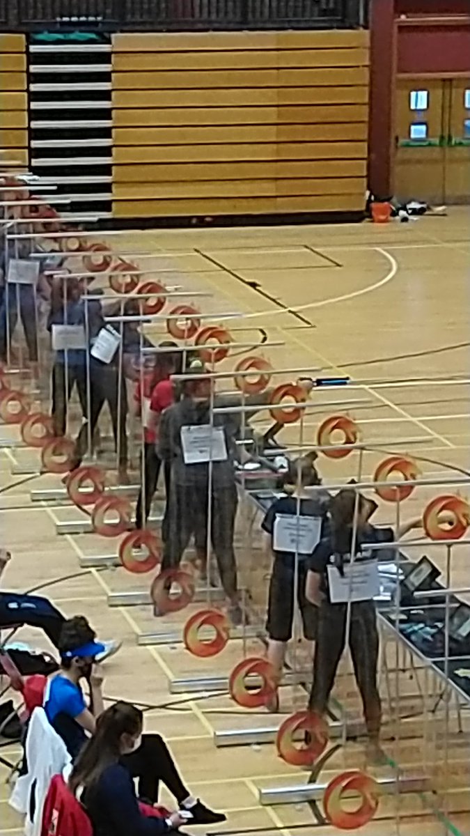 Day one of Three. First major comp since lockdown. Welsh Airgun Championships. Cardiff. 
Good luck girls. #proudmom
<a href="/Hawkstone_BBS/">Hawkstone School</a>