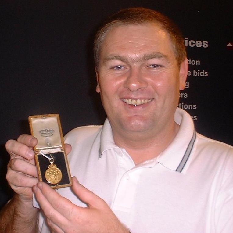 The Foundation is delighted to welcome John Cross as our Ambassador for Blackpool. John is the manager of the Association of Blackpool and has been supporting us for 14 years. The photo shows John holding Sir Stan's cup winners medal which is now on display at the @footballmuseum