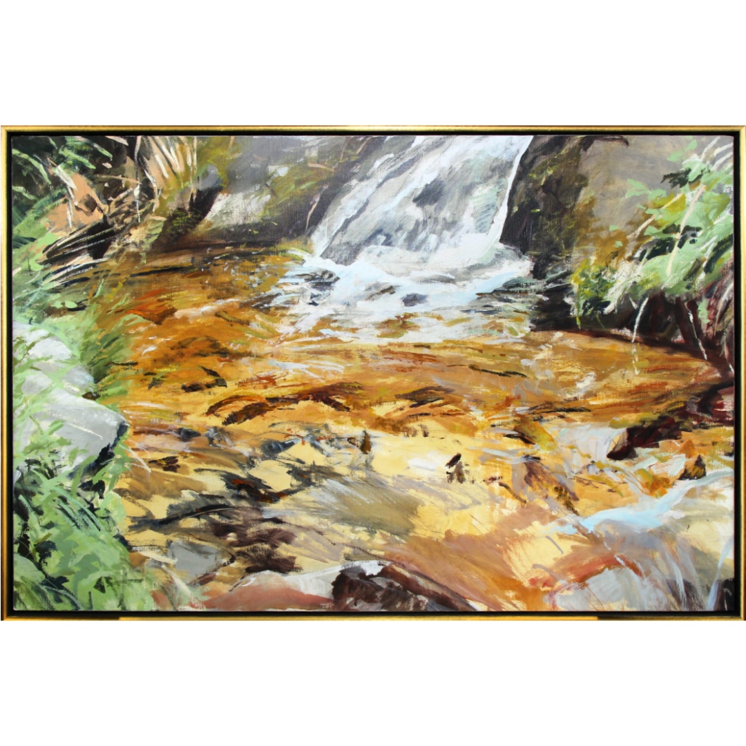 FORREST MOSES
AMERICAN, 1934-2021
SUMMER WAKI RUN: SANGRIA DE CRISTO #2, N.D.
Oil on Canvas
54 x 41.75 in (image); 54.5 x 43 in (framed)
Signed and titled on verso canvas

Visit thematthewsgallery.com to learn more abou...