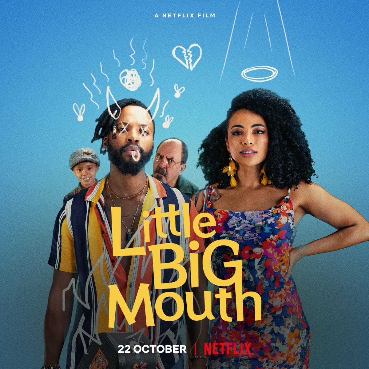 NetflixSA's tweet photo. Follow your heart ❤️ #LittleBigMouth starring @AmandaDupont and @NayMaps premieres on 22 October 🇿🇦 https://t.co/JI03CqHXZZ