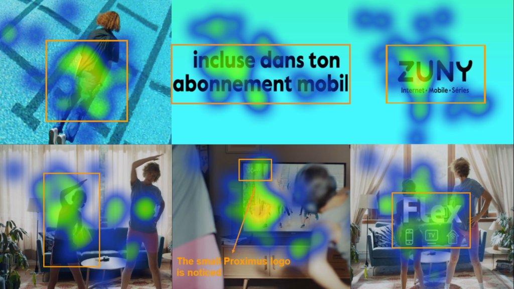feelin_app's tweet photo. Eye-tracking analysis helps understand if viewers watch the logo, get bored during the video or start exploring video blackground. 

Knowing, where viewers during the whole video helps measuring that the key message is clearly understood https://t.co/hObF4rdKle https://t.co/n3h1Dv1HyS