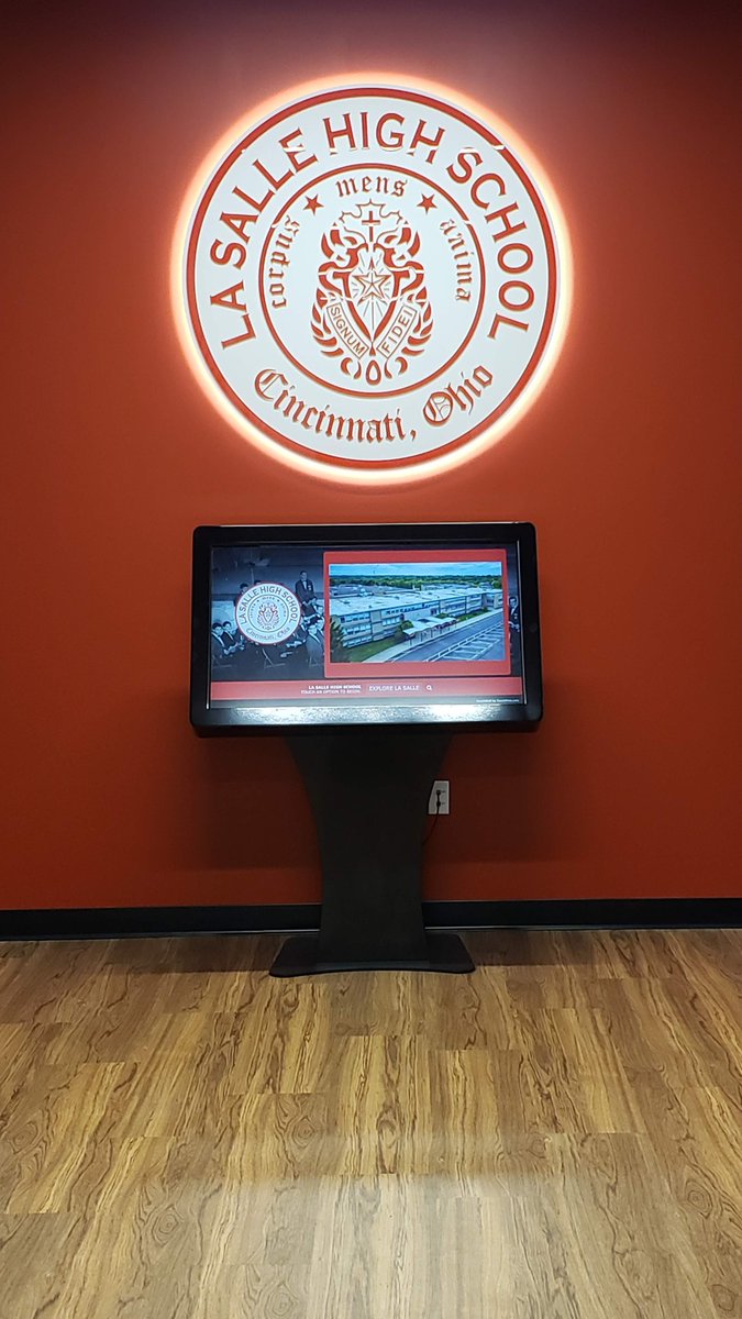 LaSalleAlumni's tweet photo. Thanks goes out to the Schoenlaub family for their continued support toward our new Alumni Heritage room. Yesterday our kiosk/touchscreen/software was assembled and is now operating!
#LShistory
#buildingimprovements
#moretocome
#LRD https://t.co/aZD0Spmhy9