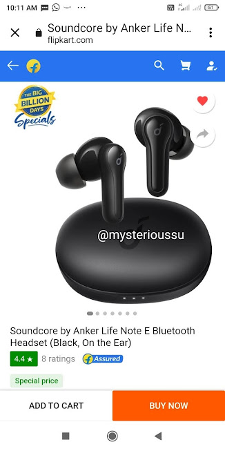 mysterioussu's tweet photo. Here is the screenshot of my wishlist of @soundcoreindia Anker Life Note E BT headset
Join in #LifewithSoundcore contest to WIN
@Nsaina special edition Life Note E
@Sanjiv_34
@Thunder_Man17
@ravimoon64
@802221sunil
@ranchikuldeep
@prashpatel_
@Pareek197
@kaifyW3x3 https://t.co/dzsBFeB912